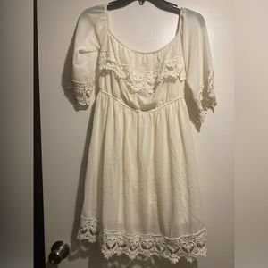Altar’d State Off white dress